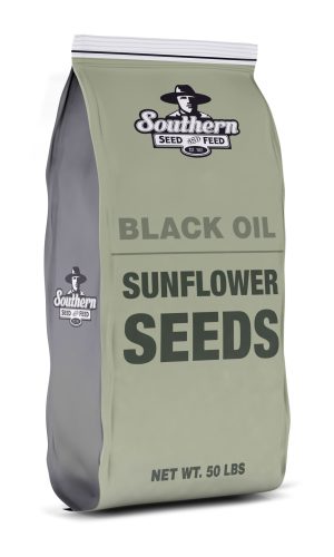 bag of black oil sunflower seeds