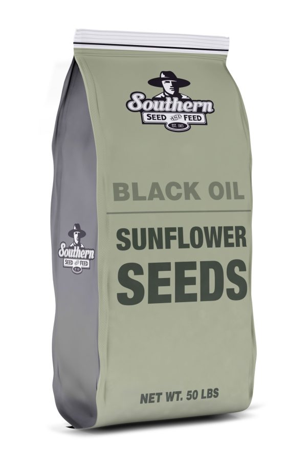 bag of black oil sunflower seeds