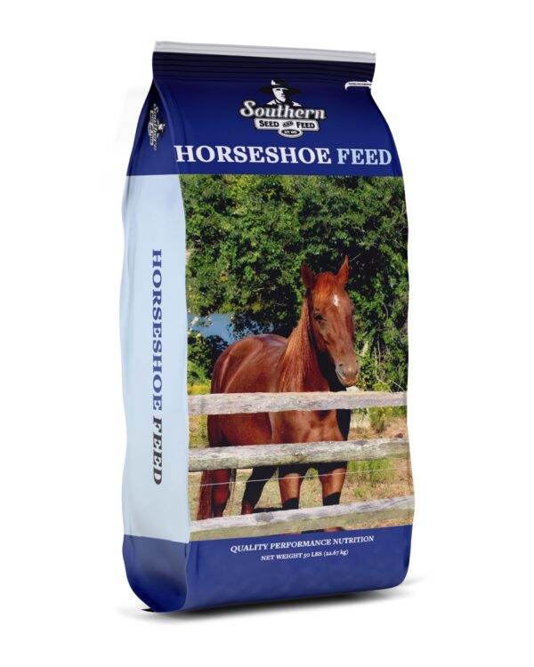 horseshoe feed bag