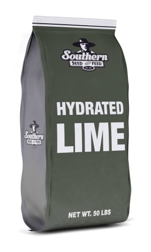 bag of hydrated lime