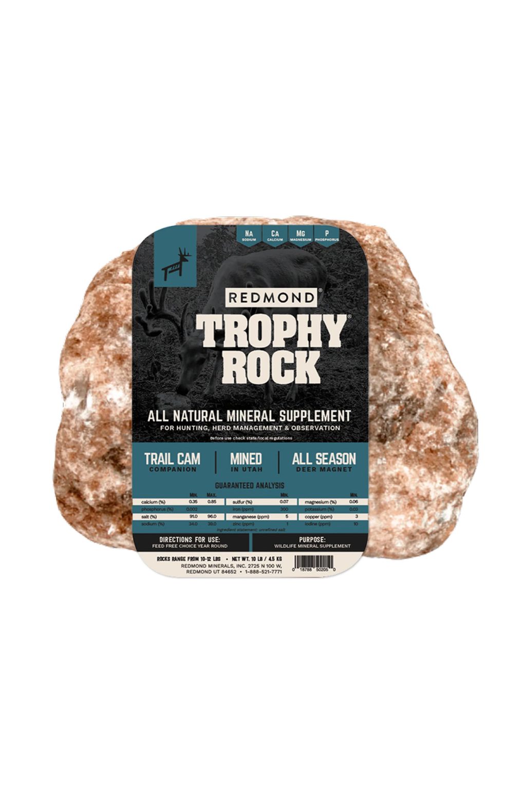 10-12 lb Trophy Rock Deer Mineral - Southern Seed & Feed