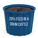 20% Feed in a Drum Cattle - Image 1