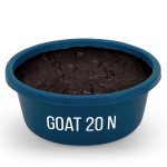 Bucket labeled Goat 20N