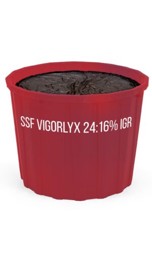 Bucket labeled SSF Vigorlyx 24:16% IGR