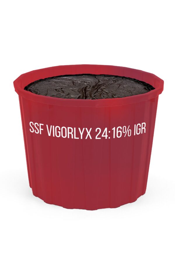 Bucket labeled SSF Vigorlyx 24:16% IGR