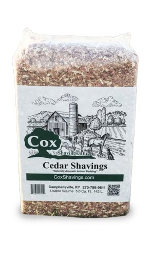 cedar shavings bag