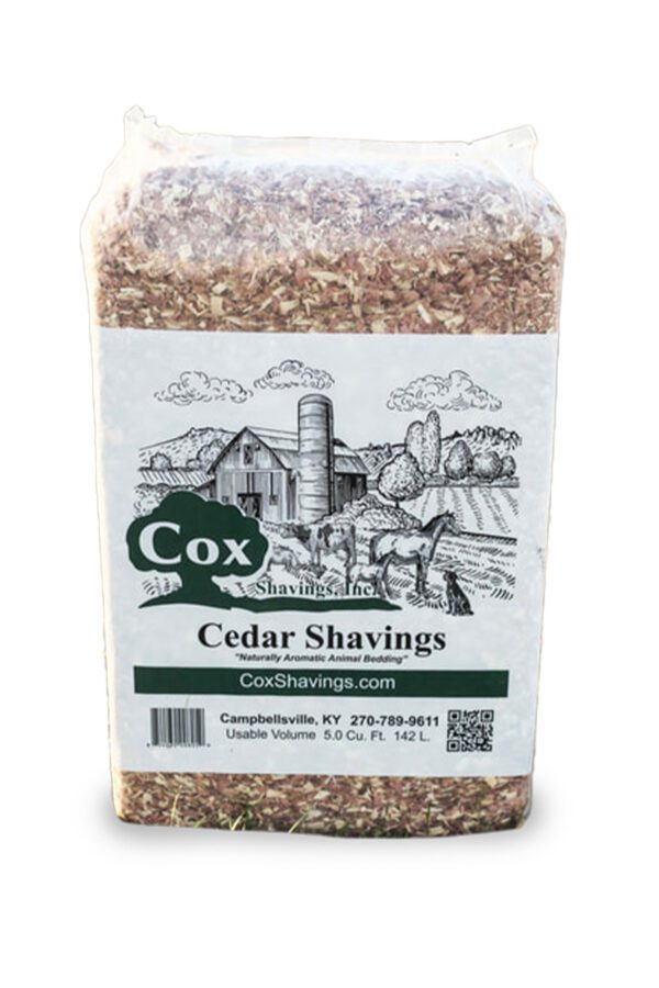 cedar shavings bag