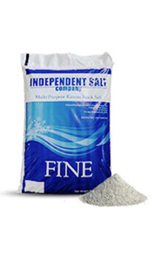 white salt bagged