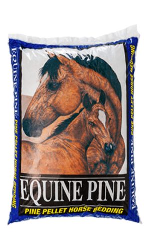 equine pine pellet bag