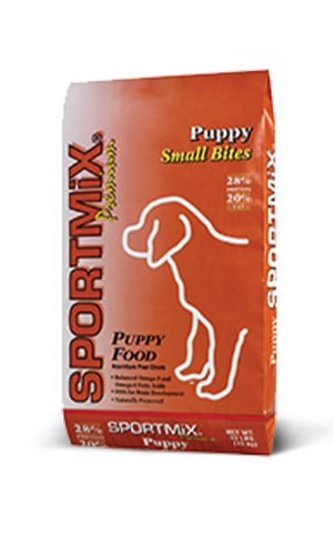 sportmix puppy small bites