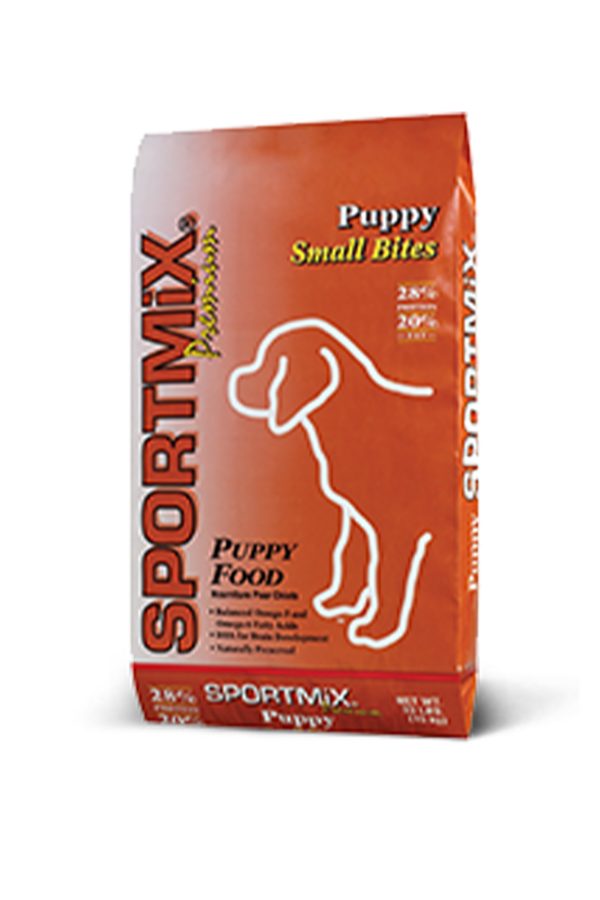 sportmix puppy small bites